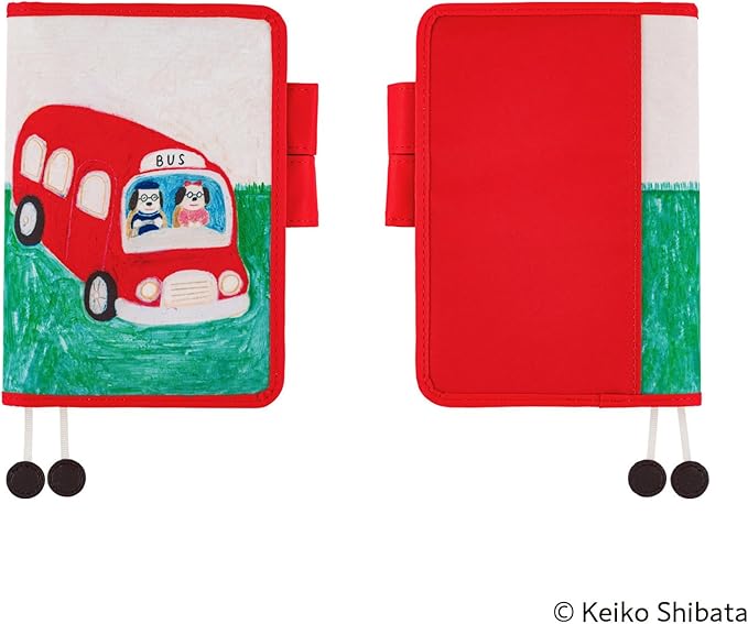 Hobonichi Techo Original/Planner Cover [A6 Cover Only] Keiko Shibata: Bus management by Mr. and Mrs. Inoue