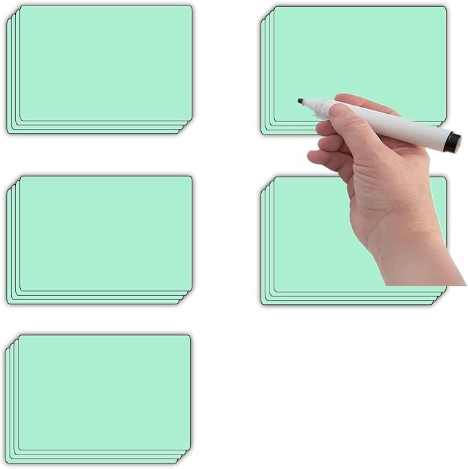 Pale Green Magnetic Labels for White Board,Dry Erase Magnets Sheets,Labeling Lockers,Orgnazing Metal Surface Cabinet