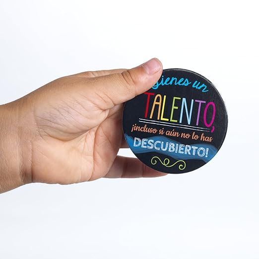 Spanish Positive Affirmation Chips - Positive Reinforcement for Children and Students - Set of 100