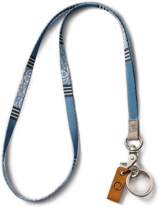 MNGARISTA Neck Lanyard for Keys, Floral Key Lanyard for Women, Durable ID Lanyards with Keyring and Clasp for ID Badges, School ID or Wallets, Chloris