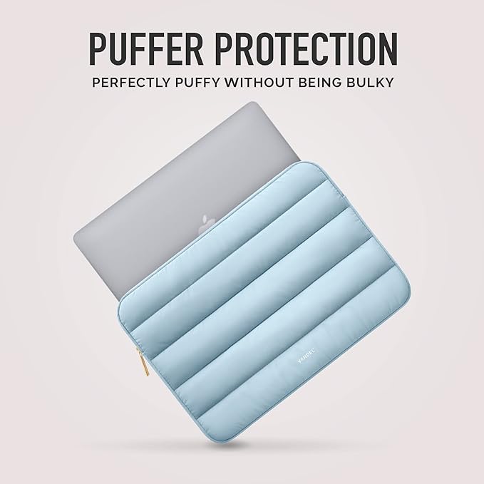 Vandel - The Original Puffy Laptop Sleeve 13-14 Inch Laptop Sleeve for Women. College Student Gifts for Christmas, Laptop Cover, MacBook Pro 14 Inch Sleeve, MacBook Air Sleeve 13 Inch, iPad Pro 12.9