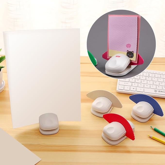 Vanki 1 pcs Paper Document Copy Folder Holder Stand Wedge for Typing Reading