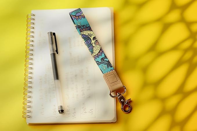 DQL Key Wristlet Strap for Women and Men, Wrist Keychain for Car Keys, Badge, Wallet, and Phone Wrist Strap