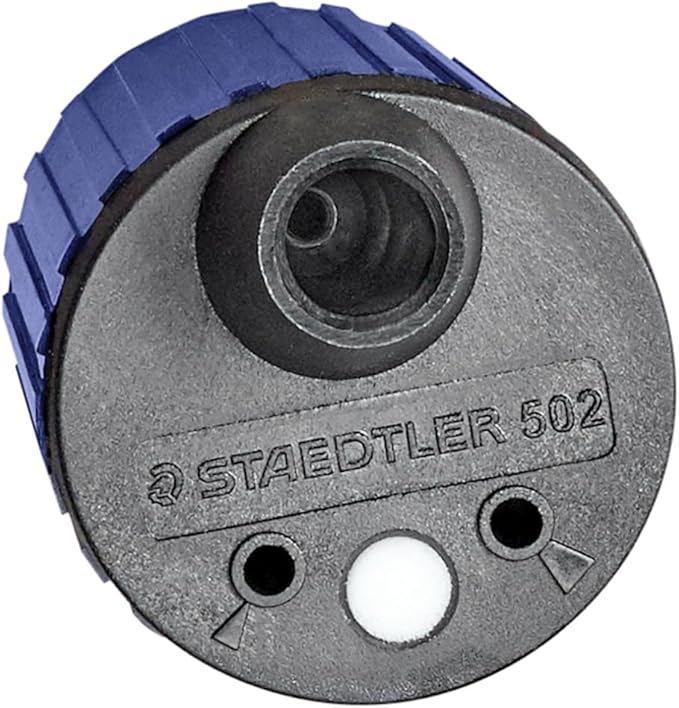 Staedtler 502 BK A6 Mars Rotary Action Lead Pointer and Tub for 2mm Leads, 502BKA6,Blue