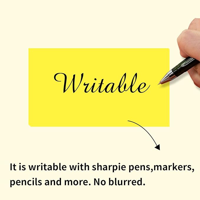 Colored Labels Stickers 2 X 3 Inch, Removable Rectangular Moving Labels, Large Color Coding Labels Moving Stickers- 250 Labels/Yellow