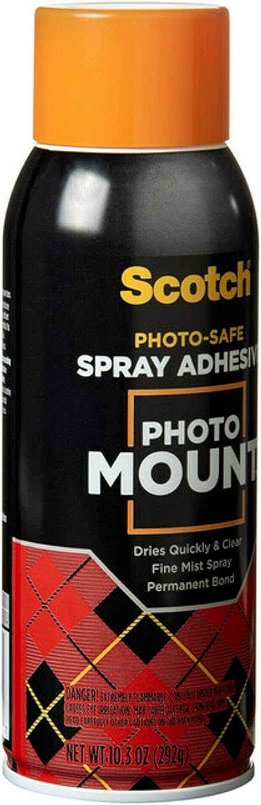 Scotch Photo Mount Adhesive, 10.3oz, Safe for Color Photos, Illustrations and Pictures (6094)