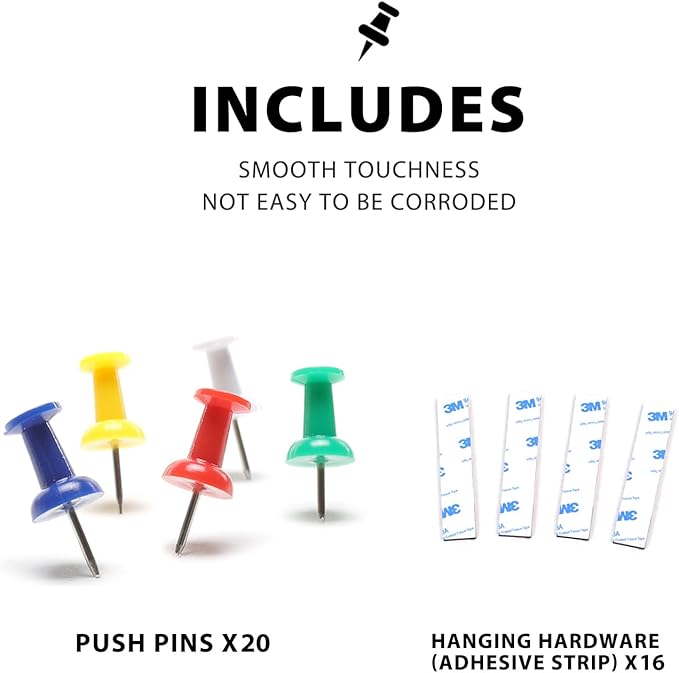 Corksidol Bulletin Bar Strip, Cork Board, Cork Strips, 36" x 1", Classroom, Office, Walls, Cubicle, Aluminum Frame,2 Pack, Silver