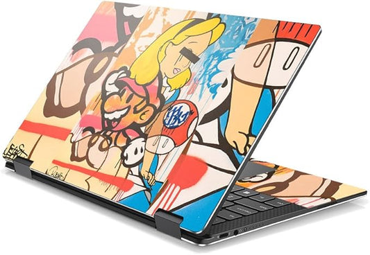 MightySkins Skin Compatible with DELL XPS 13 9365 2-in-1 (2017) - I Cant See | Protective, Durable, and Unique Vinyl Decal wrap Cover | Easy to Apply, Remove, and Change Styles | Made in The USA