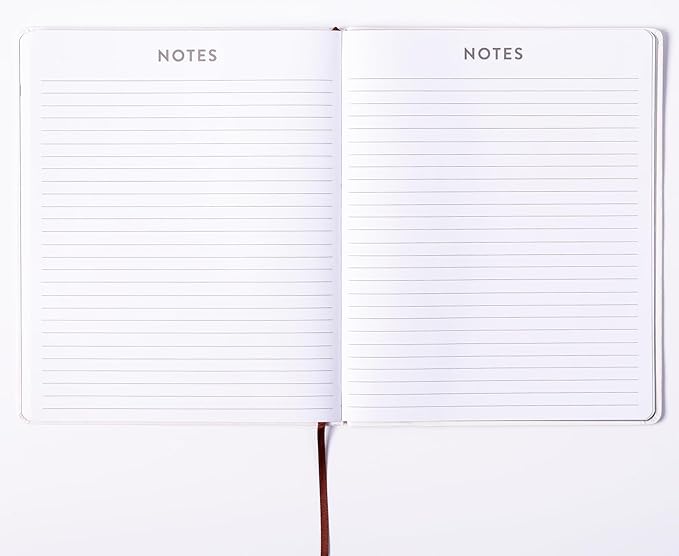 Eccolo 2025 Large Agenda Planner, 12 Month, Yearly, Monthly & Weekly Pages, Habit & Gratitude Tracker (Flexi-Cover - 8 x 10")