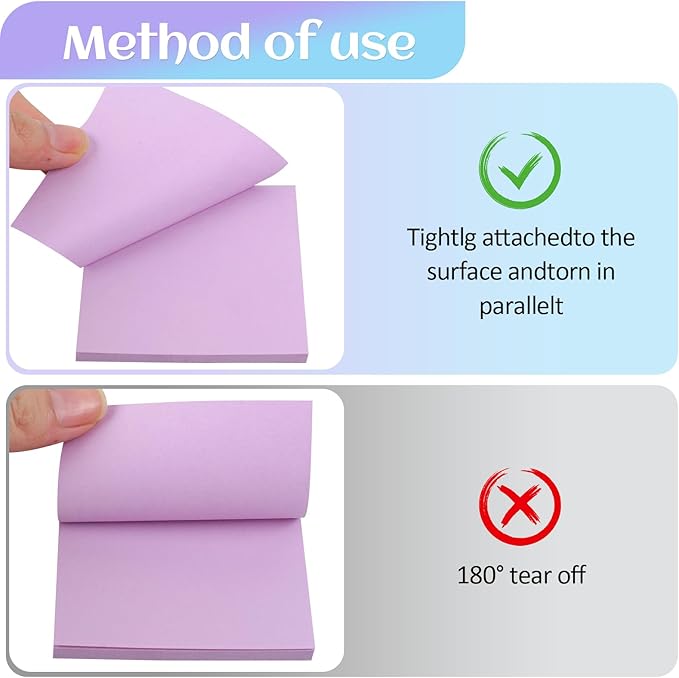 Joyberg 18 Pads Sticky Notes, 3x3” Aesthetic Sticky Notes, 9 Colors of Neutral Notes for Office, School, Home Desks, and More, 50 Sheets/Pad
