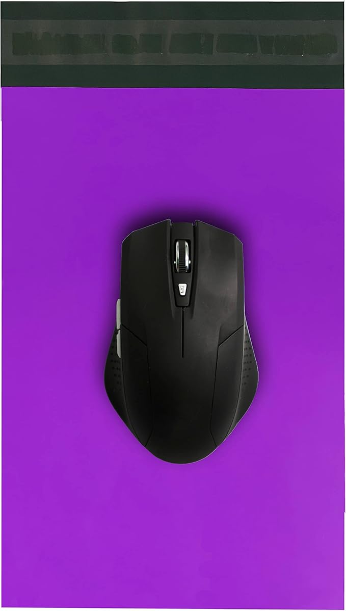 Colored Poly Mailers Pack of: Be creative with your packaging with Colored mailers (Purple, 6" x 9" pack of 200)