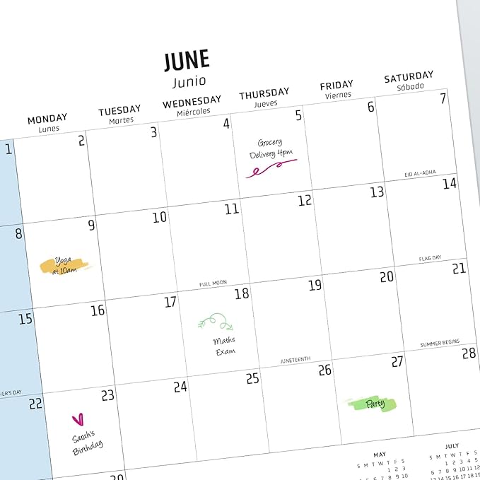 Van Gogh Wall Calendar 2025 12" x 12" FSC® Plastic Free - Starts Week On Sunday | Square Wall Calendar | Family Planner Calendar 2025 | Art Calendar 2025