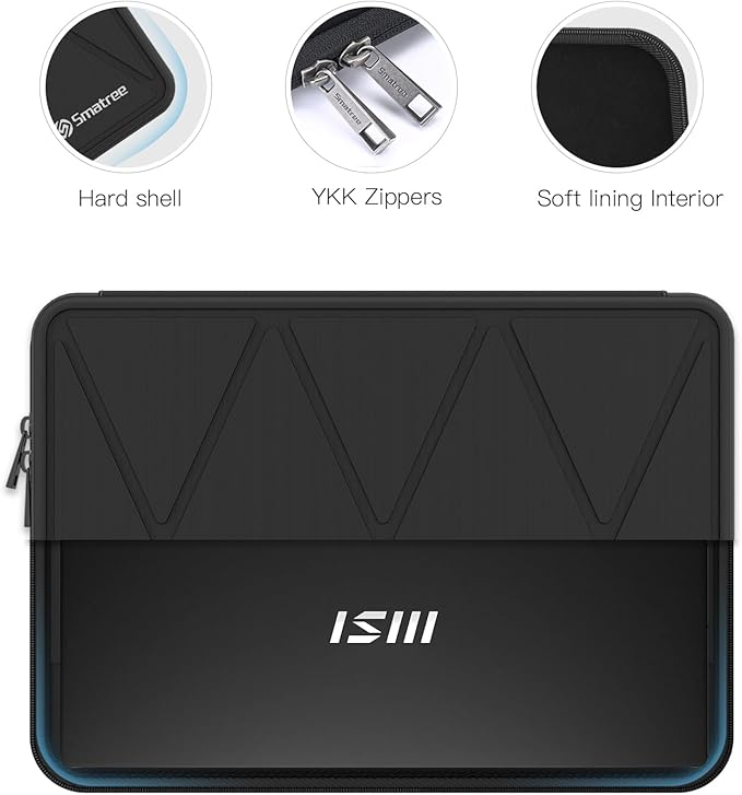 Smatree Hard Laptop Sleeve Case Compatible for 15.6 inch ASUS Vivobook S 15 (S5507) Copilot+ PC, ASUS Vivobook Pro 15 OLED (K6502), for MSI Prestige 15 A12UD/A12SC, MSI Modern 15A10/15A11/15A5/15B11M