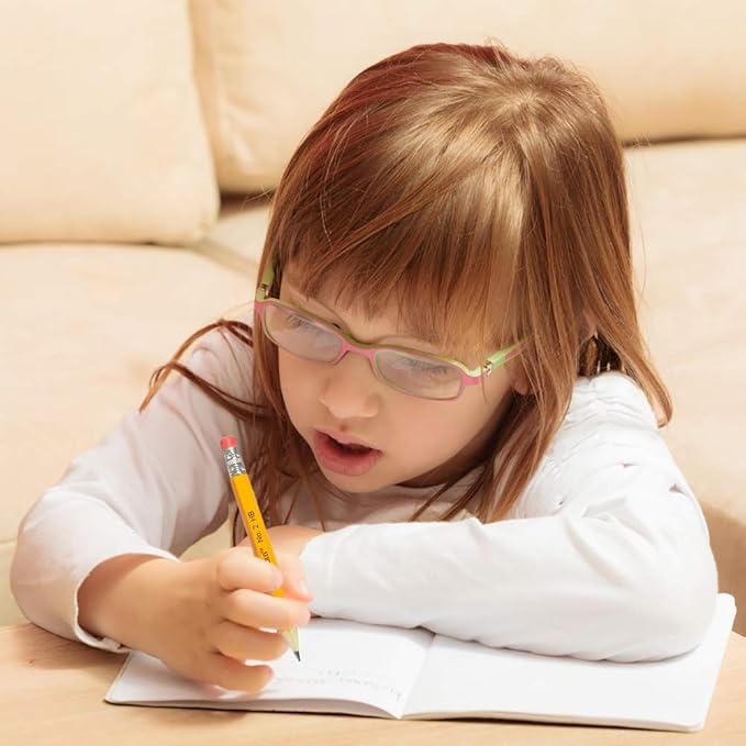 Golf Pencils with Erasers, 2 HB, Pre-Sharpened, 200 Count Bulk Pack