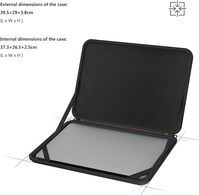 Smatree 15.6inch Hard Laptop Sleeve Only for 15.6 inch Lenovo IdeaPad Gaming 2022, for Lenovo Legion 5 Gaming Laptop, Compatible for Lenovo ThinkPad E15 hard case bag（Not Fit with Other 15inch Laptop）