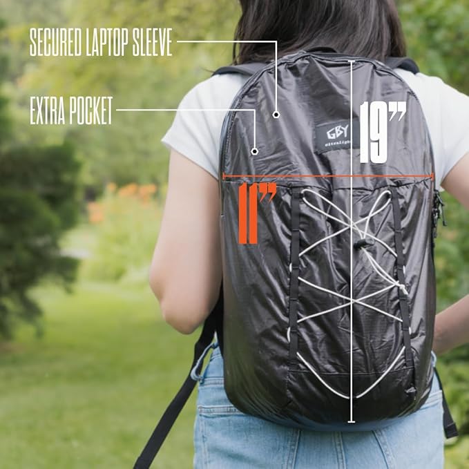 Ultralight Laptop Day Pack, Backpack, Bag 20 L