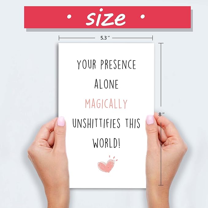 Happy Best Friend Birthday Card, Gifts for Bestie Women, BFF Birthday Cards, Bestie Sister Friendship Card for Lady Girl