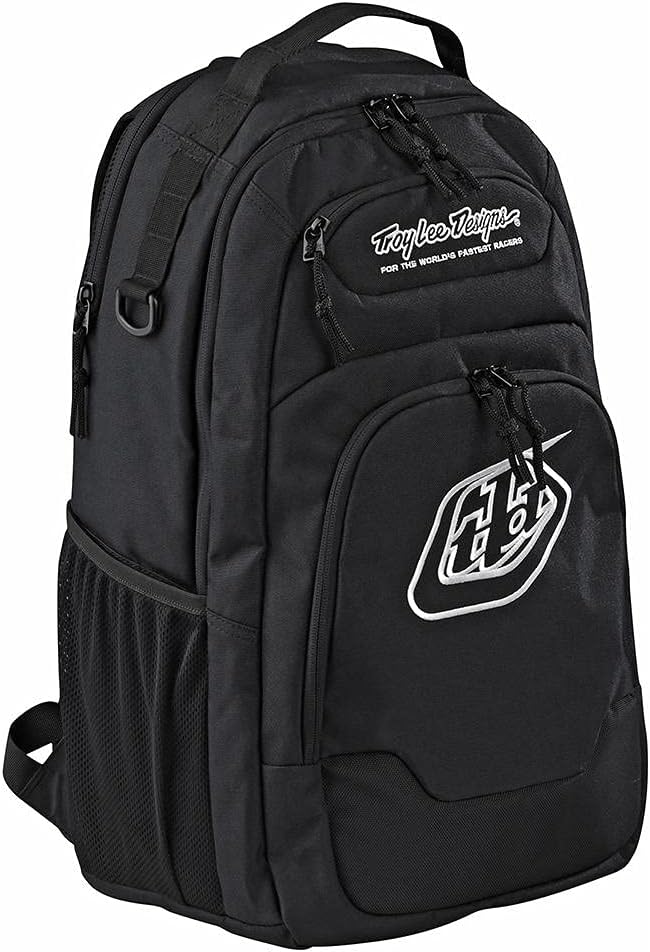 Troy Lee Designs Albek Whitebridge Lightweight Universal Gear Work Laptop Backpack. 19.6 inch length. Black