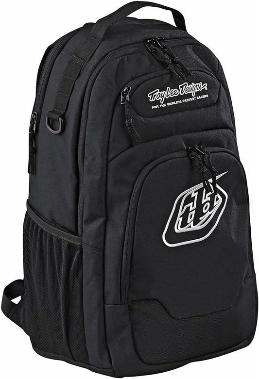 Troy Lee Designs Albek Whitebridge Lightweight Universal Gear Work Laptop Backpack. 19.6 inch length. Black