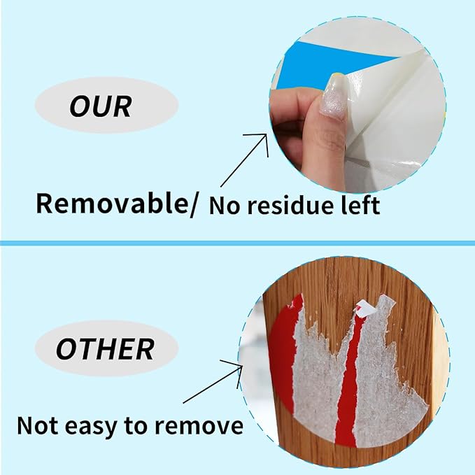 2 X 3 Inch Rectangle Color Coding Labels, Removable Square Label Inventory Stickers, Permanent Warehouse Moving Box Square Label (250Labels, Blue)