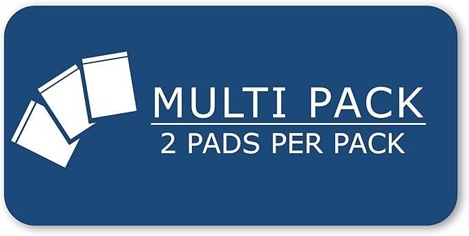 Roaring Spring Wide Recycled Landscape Legal Pads, College Rule, 11" x 9.5", 40 Sheets, Canary, 2 Pack, Made in USA