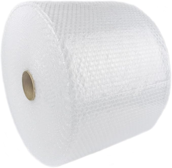 Yens Bubble Cushioning Rolls Packing Materials, 3/16" AIR Bubble,700 FT, 12 inch width Perforated every 12" (700ft- 12, Clear)