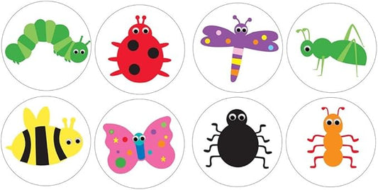 Hygloss Products Bugs Classroom Accents – Creative Teaching Resources – 6 Inches, 30 Pack