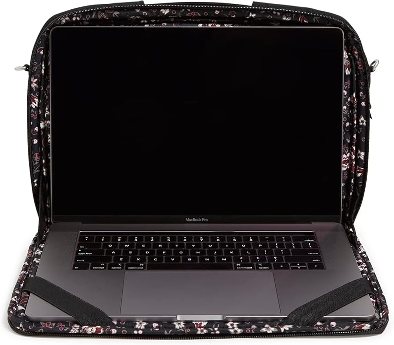 Vera Bradley Women's Performance Twill Laptop Crossbody Workstation