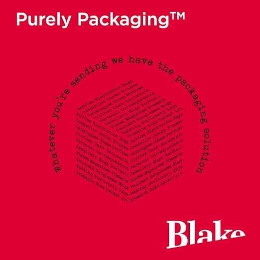 Blake Purely Packaging C5+ 250 x 180 mm Matt Metallic Padded Bubble Envelopes Peel and Seal (MTSP250/10) Shocking Pink - Pack of 10