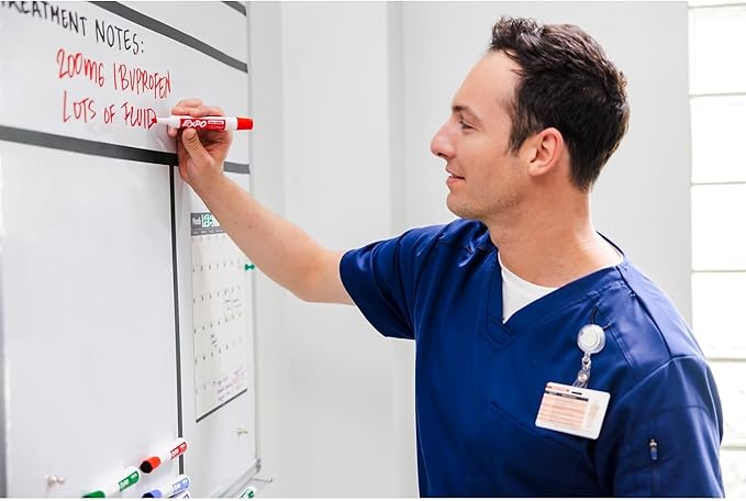 EXPO Low Odor Dry Erase Markers, Chisel Tip, Assorted Fashion Colors, 36 Count for Classroom, Office & Home Use