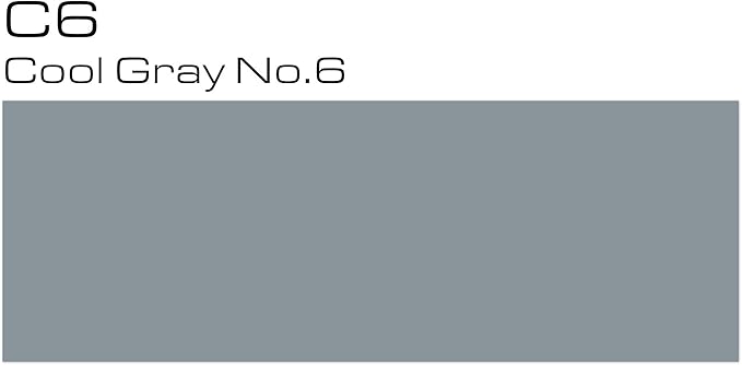 Copic Markers SM-C6S-Sketch, Cool Gray