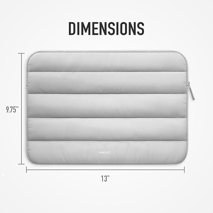 Vandel - The Original Puffy Laptop Sleeve 13-14 Inch Laptop Sleeve for Women. College Student Gifts for Christmas, Laptop Cover, MacBook Pro 14 Inch Sleeve, MacBook Air Sleeve 13 Inch, iPad Pro 12.9