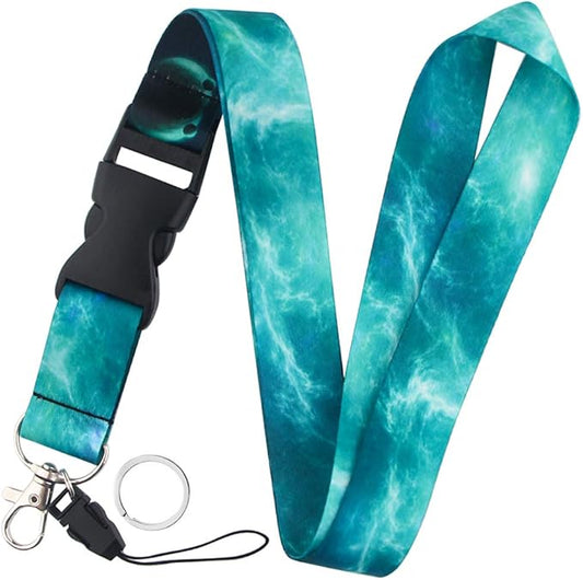 Yiflin Cute Neck Lanyard for Keys, Keychain, Wallet, ID Card Holder, with Quick Release Buckle