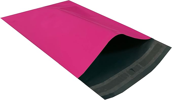 Colored Poly Mailers Pack of: Be creative with your packaging with Colored mailers (Pink, 7.5" x 10.5" pack of 200)