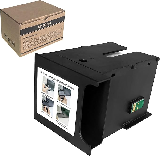 F570 S2100 C13S210057 Remanufactured Maintenance Box Replacement for SureColor SC-F570 SC-F571 SC-T2100 T2170 T3170 T3170M T3170X T5130 T5160 T5170 T5170 Printer