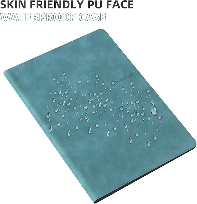 Portable Dry Erase Board,Reusable Whiteboard Notebook, Double-Sided White Board PU Cover 9.5"x6.6" with Marker,Wipe Cloth (Black)