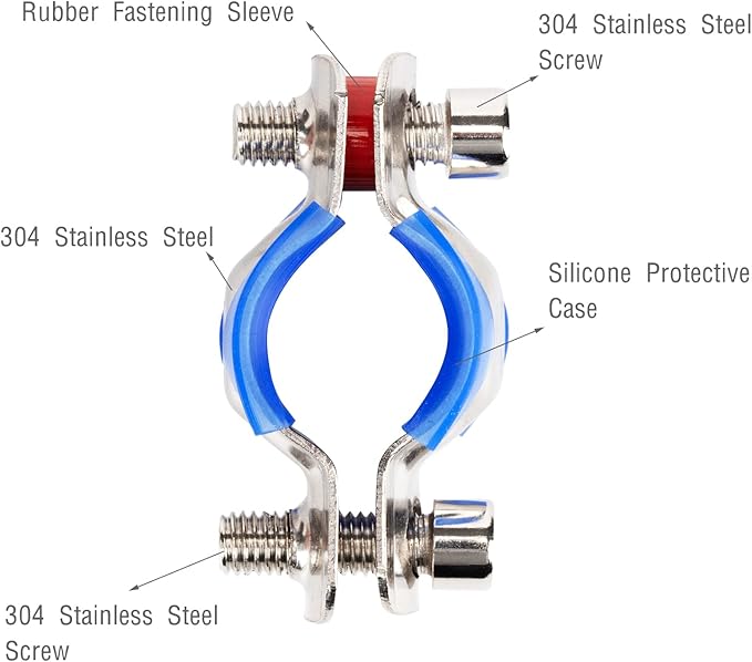 Fix Sinking Office Chair, 304 Stainless Steel Office Chair Saver for Stop Sinking, Sinking Office Chair Repair Kit with Allen Wrench, Adjustable Chair Height Without Cylinder Replacement