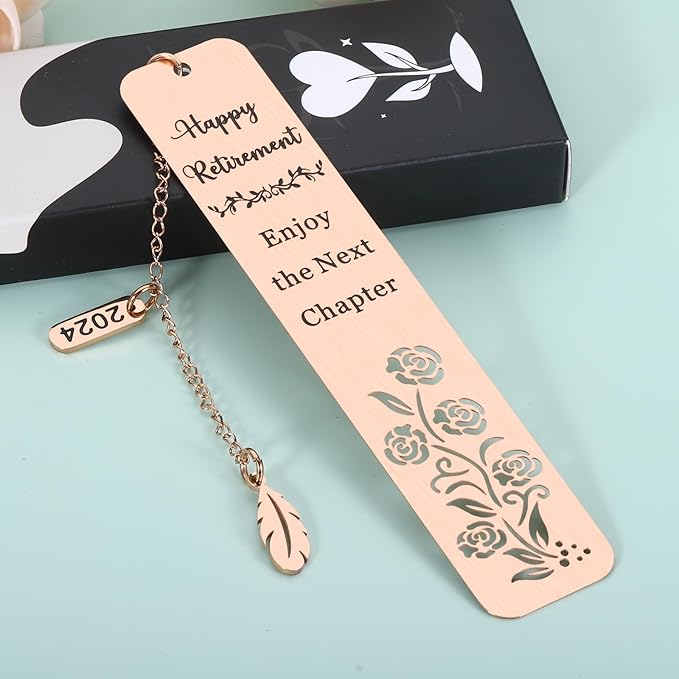 Retirement Gift for Woman Manager Gifts for Her Him Retirement Bookmarks Gifts Appreciation Gifts for Boss Leader Boo Basket Stuffers for Women Halloween Themed Gifts Christmas Stocking Stuffers