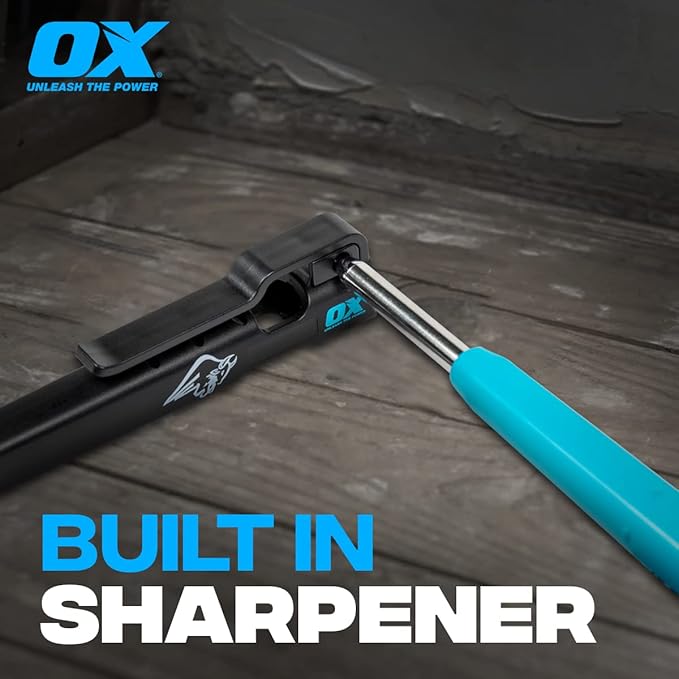 OX Tools Carpenter Pencils Pro Tuff Carbon Marking Pencil Mechanical Construction Pencil With 4 Leads & Pencil Holder & Sharpener Belt Clip Construction Pencil Carpenter Pencil OX-P503210