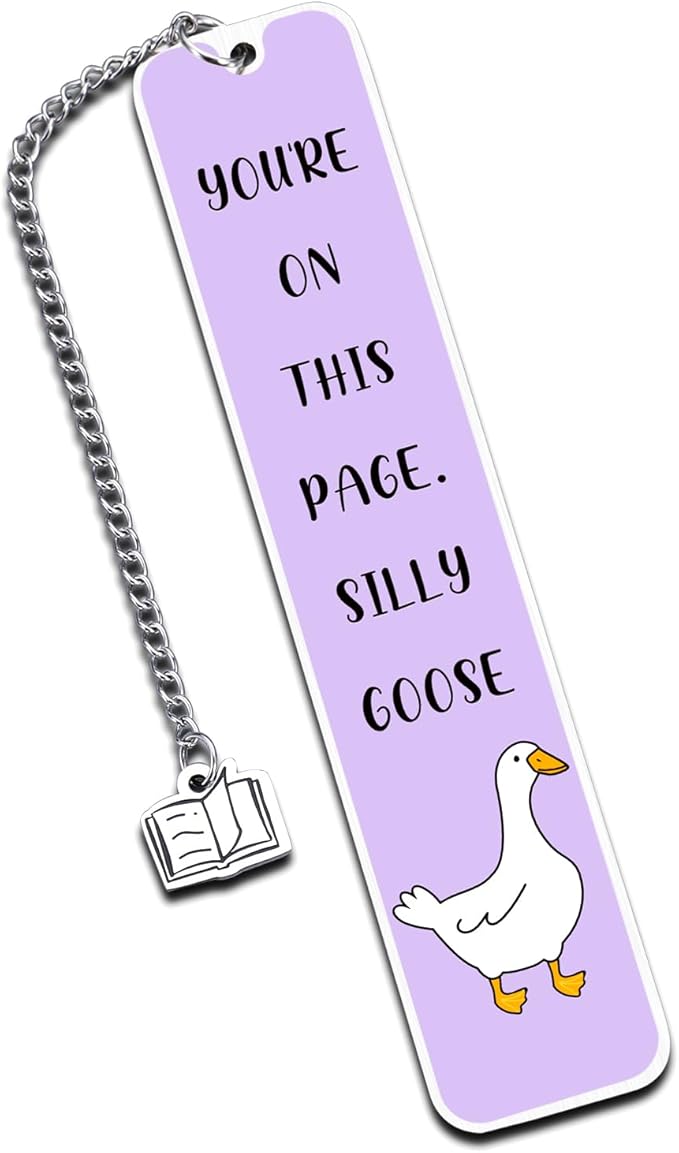 Cute Bookmarks for Book Lovers Bookish Funny Gifts for Women Metal Bookmark for Bookworm Bookmate Book Reading Accessories for Book Club Back to School Retirement Birthday Christmas Gifts