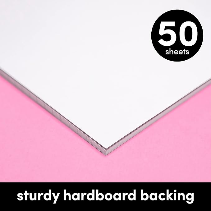 PAPERAGE Lined Legal Pads, (Rainbow), 6 Pack, 50 Sheets Each, Wide/Legal Ruled, Note Pads, Paper, 5 inches x 8 inches