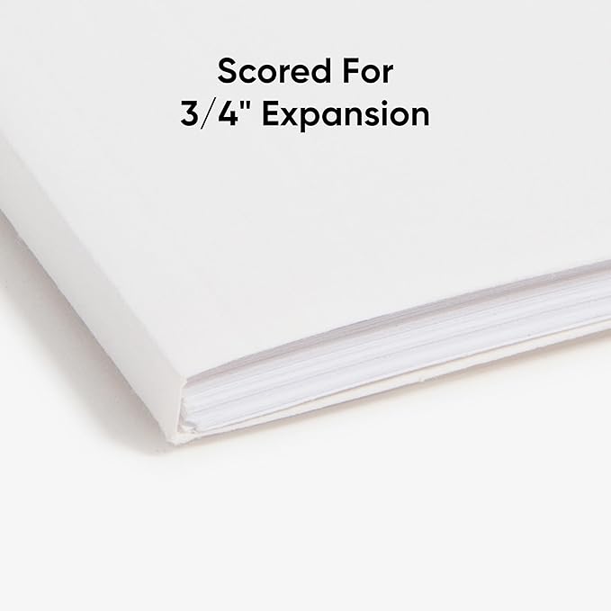 Smead FasTab Hanging File Folder, 1/3-Cut Built-in Tab, Letter Size, White, 20 per Box (64002)