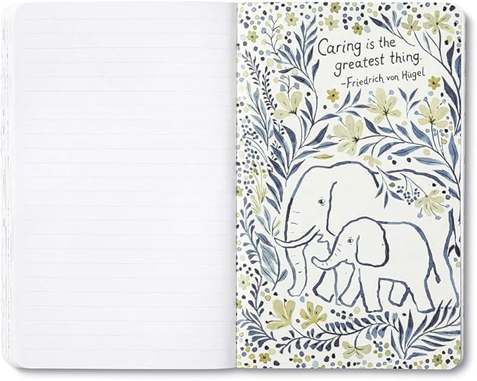 Compendium Softcover Journal - Every Kindness Matters – A Write Now Journal with 128 Lined Pages, 5″W x 8″H