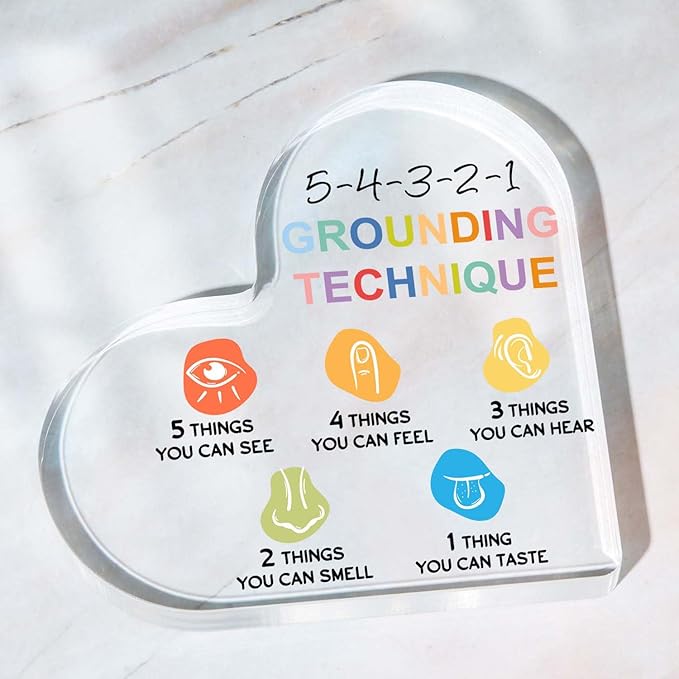 Mental Health Decor, Psychotherapy Affirmations Heart Acrylic Sign, School Counselor Sign, Anxiety Relief Social Psychology, Mental Health Gifts for Social Worker Classroom School Counseling