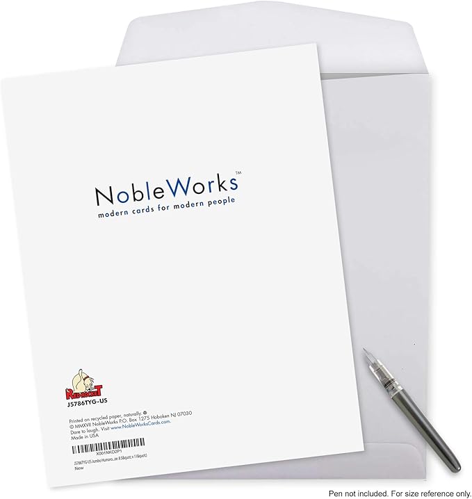 NobleWorks - 1 Jumbo Sports Teacher Graduation Greeting Card from US w/Envelope (8.5 x 11 Inch) - Student Group Gratitude for School Coaches, Mentor - Thank You Coach from All J5786TYG-US
