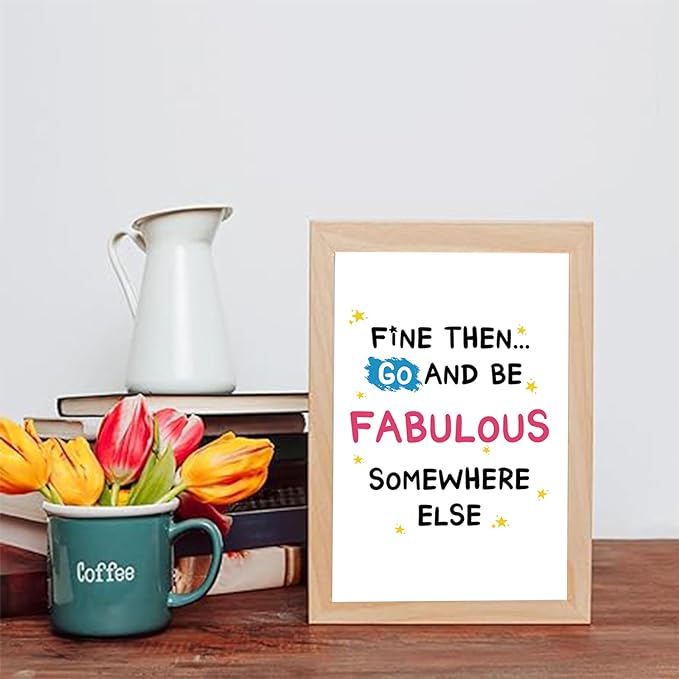 Funny Leaving Card for Coworker, Retirement Going Away Card for Coworker, Farewell Card for Friend, Gift for Colleague Leaving, Be Fabulous Somewhere Else