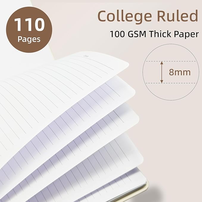 Cute Spiral Notebook journal A4 Aesthetic Pretty Design for Women Girls Kawaii with Pocket, 8.5 x 11 inch, Lined, Better Dog