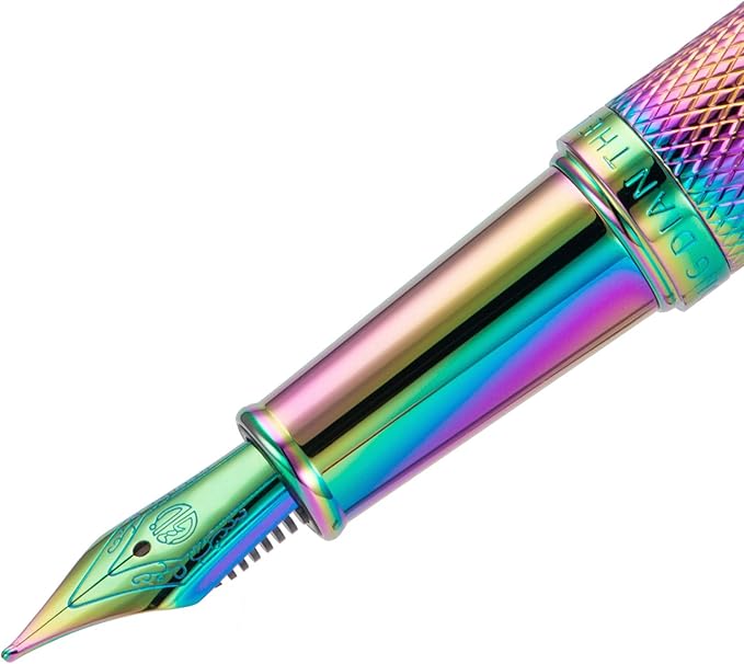 Set of 3 Hongdian Fountain Pen Rainbow Medium Nibs for Black Forest 1850, 1851, M2, 1843, 6013, 517D, 517S, 525,H1, H3, A3, 1843 and 920 Series