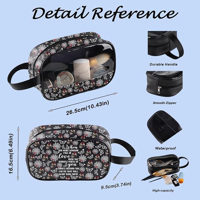 MNIGIU Haunting Adeline Inspired Gift Haunting Adeline Book Sleeve Haunting Adeline Reader Gift Lovers Gift For Book Nerds (ScareThemAwayBag)