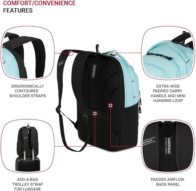 SwissGear Versa, Clear Sky, 17.75-Inch